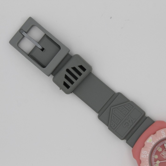 New Tag Heuer Formula 1 F1 Womens Watch Light Pink Gray 364.508 Mint NOS - Picture 5 of 10